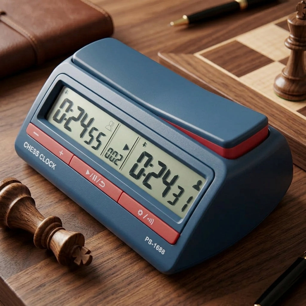 Pendule d'échecs numérique avec 42 modes de jeu