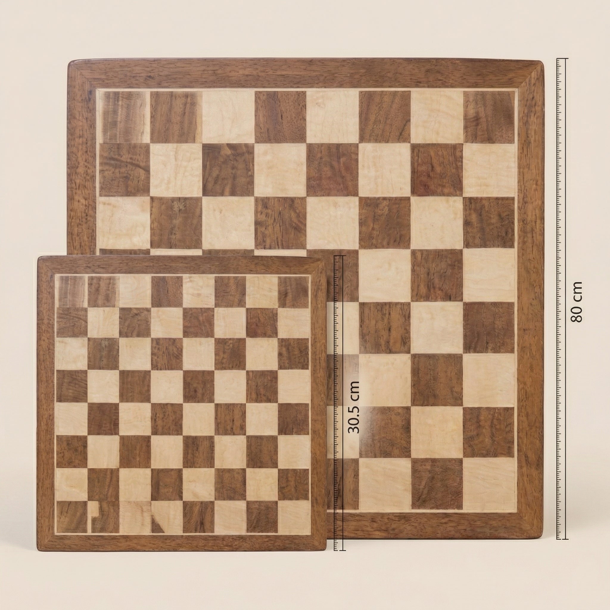Jeu d'échecs avec tiroir en bois d'Érable